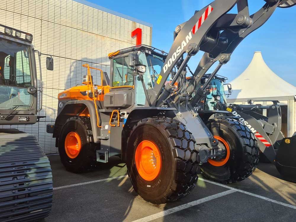 Doosan with Westlake CB763 Fitted at MATEXPO 2021