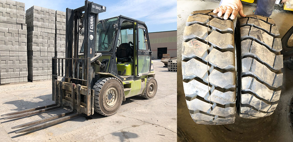 Superior Westlake Pneumatic Forklift Tires EDT In USA